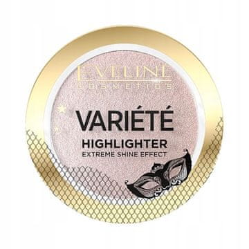 Eveline Cosmetics Eveline Variete Extreme Shine 01 Pressed Highlighter Pink 5 g