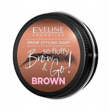 Eveline Cosmetics Eveline Brow&Go So Fluffy milo za obrvi rjavo 25 ml