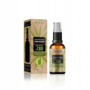 REVERS serum za lase s CBD konopljinim oljem 50 ml regeneracija