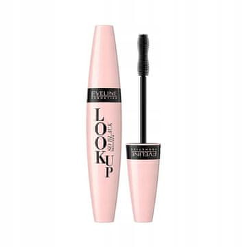 Eveline Cosmetics Eveline Look Up So Black maskara, silikonska krtačka, 10 ml