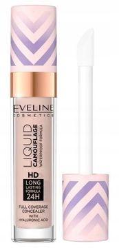 Eveline Cosmetics Eveline tekoči kamuflažni vodoodporni korektor 03 Soft Natural 7,5 ml