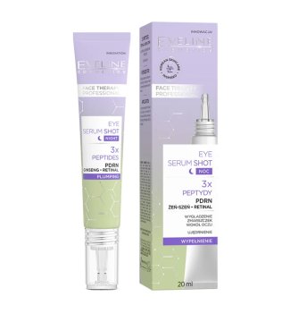 Eveline Cosmetics Eveline Serum Shot nočni serum za zmanjšanje gub za oči z retinalom