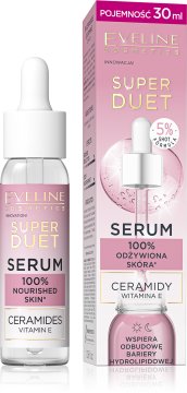 Eveline Cosmetics Eveline Super Duet serum s ceramidi 30 ml za kožno pregrado