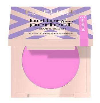 Eveline Cosmetics Eveline Better Than Perfect rdečilo za lica 01 Ballerina Pink 14 g