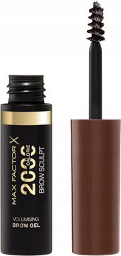 Gel za obrvi Max Factor 2000 Calorie Brow Sculpt odtenek 04 črno rjava