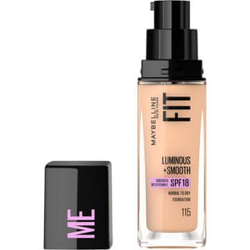 L’Oréal Maybelline Fit Me Luminous + Smooth 115 tekoči puder z zaščitnim faktorjem 18