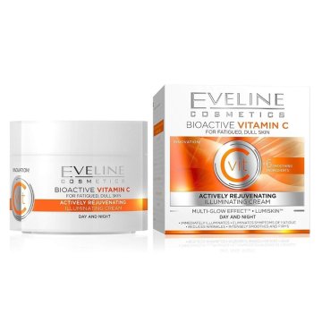 Eveline Cosmetics Eveline Bioactive Vitamin C aktivno pomlajevalna posvetlitvena krema