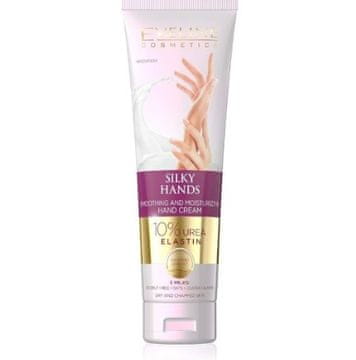 Eveline Cosmetics Eveline Silky Hands gladilna in vlažilna krema za roke