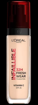 L'Oréal Infaillible Fresh Wear 32H 20 Neutral - tekoči puder z vitaminom C