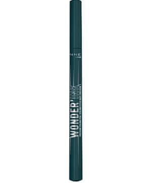 Rimmel Wonder'Ink črtalo za oči v peresniku odtenek 004 Velvet Ivy Green vodoodporno