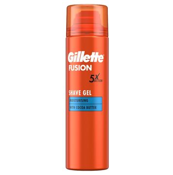 Gillette Fusion vlažilni gel za britje 200 ml