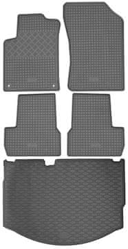 Citroen C3 II Hatchback od 2010-12.2016 KOMPLET - gumijaste avtotepi + zaščitna preproga za prtljažnik