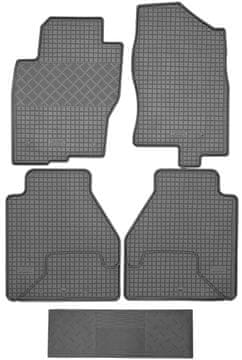 Talne preproge RIGUM 901818 + prevleka 900101 - Nissan Pathfinder III SUV od 2010-2012, alu platišča, RN, spredaj in zadaj - NAMESTITEV