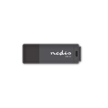 Nedis Flash Drive | 128 GB | USB Type-A | Hitrost branja: 80 MB/s | Hitrost pisanja: 10 MB/s