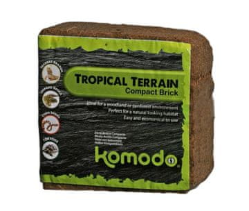 KOMODO Tropical Terrain Brick M - substrat iz kokosovih vlaken 4l