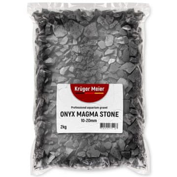 E.I. ČRNI GRAMOZNI KAMENČKI ZA AKVARIJ IN TERARIJ, DEKORATIVNI 10-20 MM 2 KG
