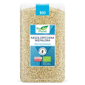 Nepražena ajdova kaša brez glutena, ekološka, 1 kg