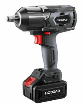 HOOZAR BREZKRTAČNI UDARNI KLJUČ 1/2" 18V 1x4.0Ah 600 N.m. IW20BL