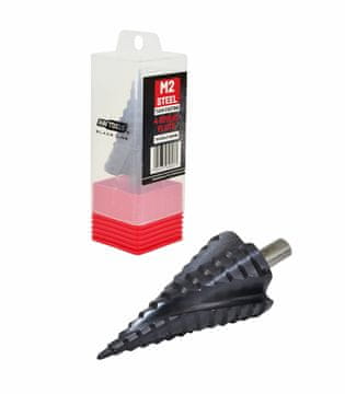 awtools M2-TiAlN 4-52 mm stopničasti spiralni sveder s črno linijo