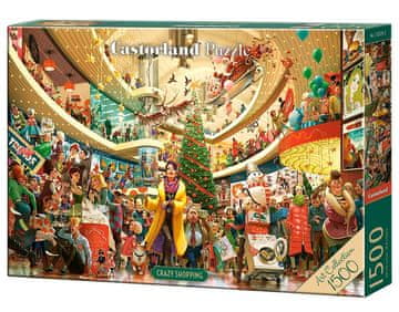 Castor 1500-delna sestavljanka Crazy Shopping