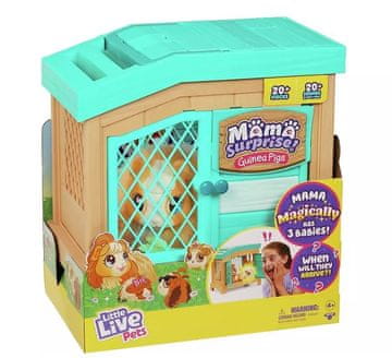 Cobi Little Live Pets. Mama presenečenja, morski prašiček.