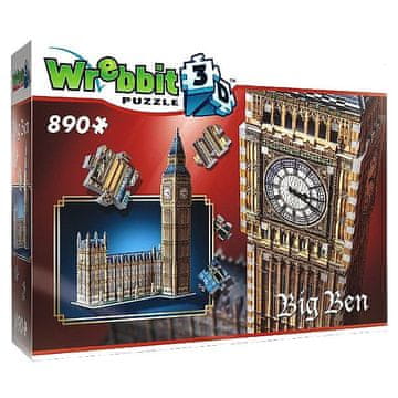 Wrebbit 3D sestavljanka. Big Ben. 890 kosov.