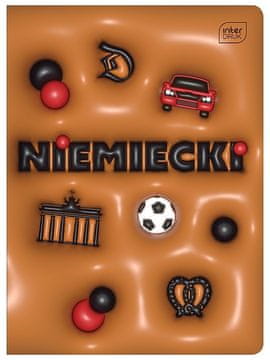 Interdruk Zvezek z mrežo. Nemški A5 60 str. Hibridni z informacijsko tableto.