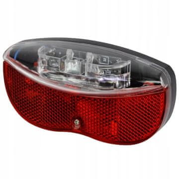 LED kolesarska luč za prtljažnik z odsevnikom R6