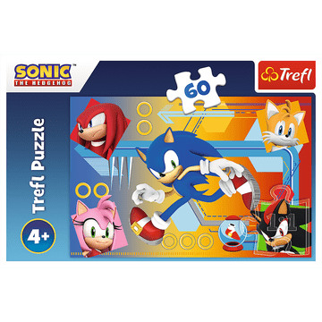 Trefl 17387 "60 - Sonic v akciji" / SEGA Sonic The Hedgehog