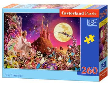 Castorland Sestavljanka 260 kosov B-27606-1 Pravljične fantazije
