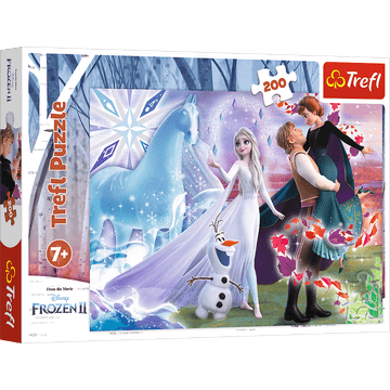 Trefl 13265 "200 - Čarobni svet sester / Disney Ledeno kraljestvo 2