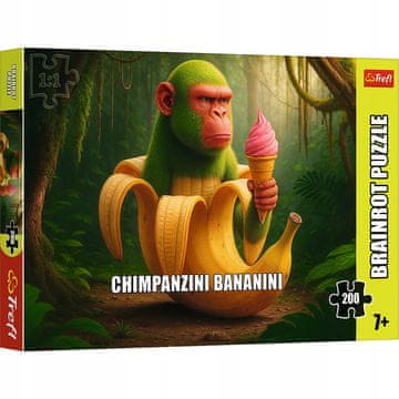 Trefl 13365 "200 - BrainRots Chimpanzini Bananini" /