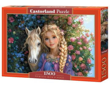 Castorland Sestavljanka 1500 kosov C-152308-2 Princesa s konjem