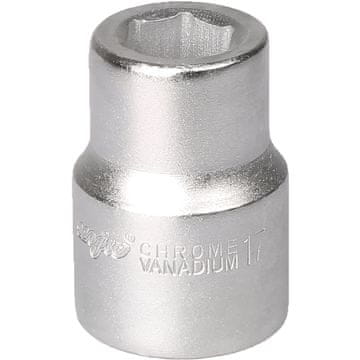 MJW Nasadni ključ velikosti 17 3/4" 6-kraki kratki krom vanadijevo jeklo 34017