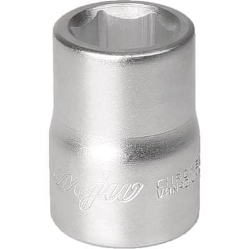 MJW Nasadni ključ velikosti 21 3/4" 6-kraki kratki krom vanadijevo jeklo 34021