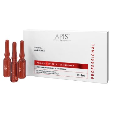 Apis Pro-Lift Spictule Technology ampule za lifting z DMAE in biomimetičnim konotoksinom 10x3ml