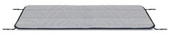 AIO FACTORY Prešita penasta blazina 180x50 cm temno siva