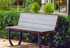 AIO FACTORY Komplet vrtnih blazin iz pene 120x50x50 cm temno siva