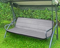 AIO FACTORY Komplet vrtnih penastih blazin 180x50x50 cm temno sive barve