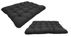 AIO FACTORY Pasja postelja PRESTIGE blazina 120x80 cm vodoodporna črna