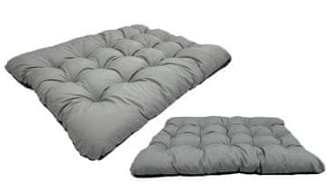 AIO FACTORY Pasja postelja PRESTIGE blazina 120x80 cm vodoodporna siva