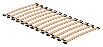ENDO FLEX vzmetni okvir z letvami 160x80 (13 letvic)
