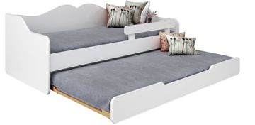 ENDO BELLA2 zakonska postelja 160x80 bela