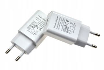 BE USB STENSKI POLNILEC A ADAPTER VTIČ 1A 5V 10W