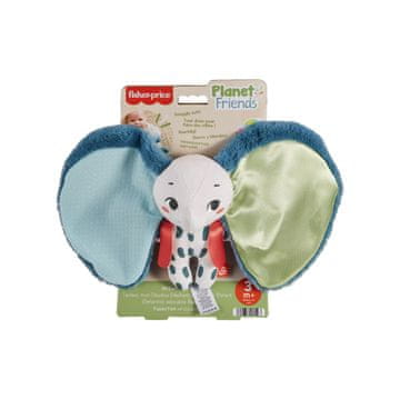 Fisher-Price FISHER PRICE MOJA PRVA PLESNA IGRAČA Senzorična igrača slon z velikimi ušesi +3 m