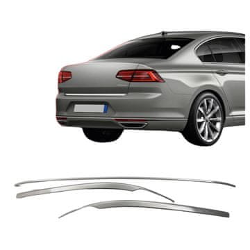 Kromirane letve odbijača za Volkswagen Passat B8 Limuzina 4D od letnika 2015 do 2019