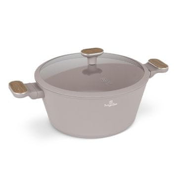 Berlingerhaus Lonec s titanovo prevleko in pokrovom BH-8340 28 cm Taupe Nordic Collection