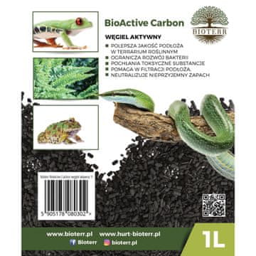 BIO Aktivno oglje za rastlinske terarije | BioBase - Aktivno oglje 1L