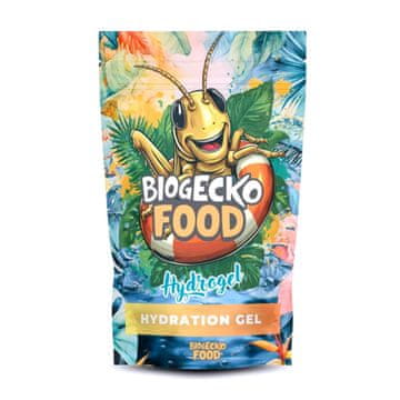 BIO BioGecko hrana - Insekt hidrogel, hidrogel, voda v gelu za insekte in pajkovce 100 g