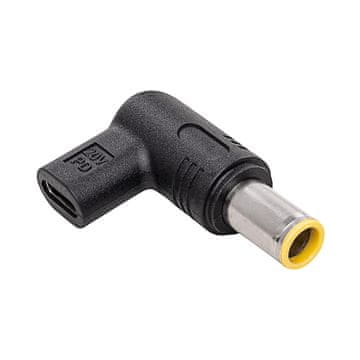 Akyga USB-C / 7,9 x 5,5 mm adapter za prenosnik AK-ND-C12 napajalnik 100 W